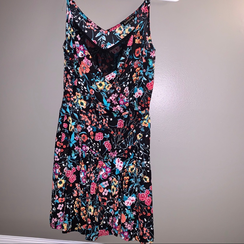 Flower Print Express Romper